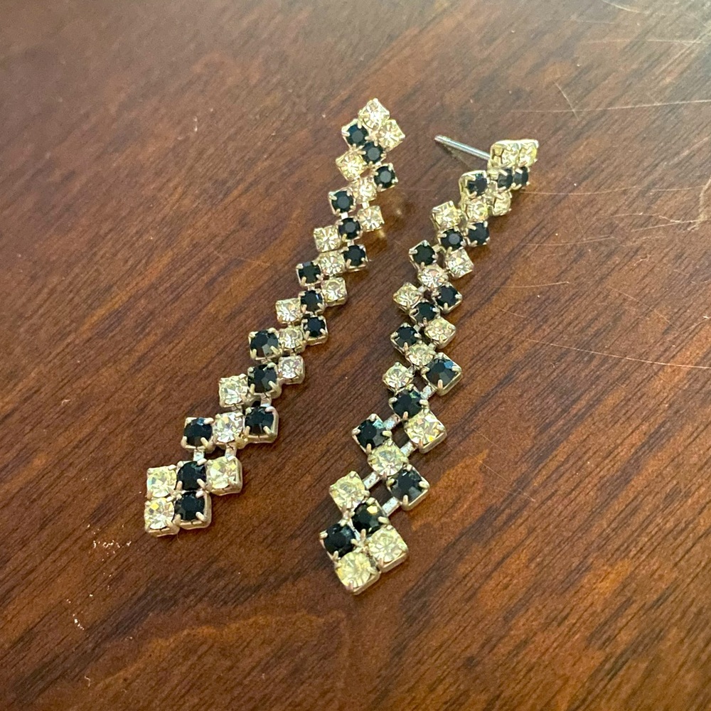 Cubic Zarconia Drop Earrings